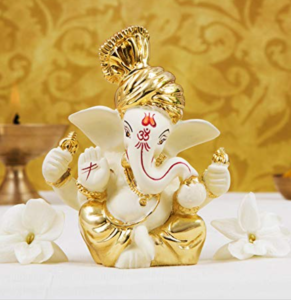 Ganesh idol for car dashboard